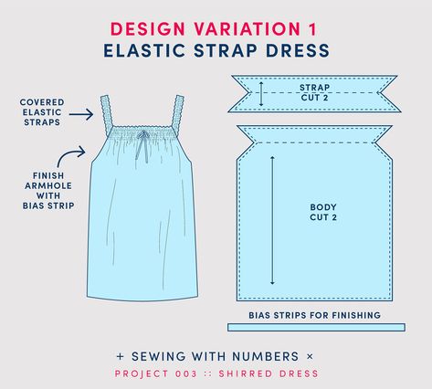 Design Variations for the Shirred Babydoll Dress Shirred Dress Pattern, Babydoll Dress Pattern, Babydoll Style, 70s Boho, Dress Patterns Free, Shirred Dress, Peasant Style, Sweet Dress, Post Design