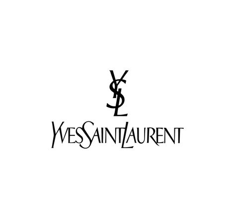 Saint Laurent Branding, Ysl Logo Aesthetic, Ysl Print, Fashion Brand Logos, Fashion Brands Logo, Yves Saint Laurent Aesthetic, All Saints Logo, Saint Laurent Aesthetic, Yves Saint Laurant