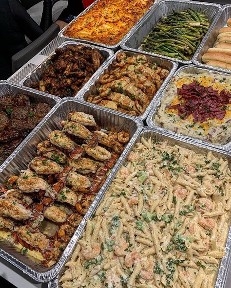 Graduation Food, Party Food Buffet, Soul Food Dinner, Catering Ideas Food, Reception Food, Party Food Platters, Cookout Food, Food Babe, Catering Food