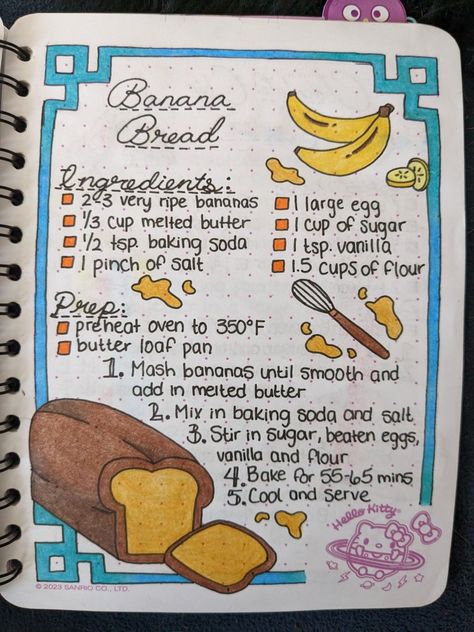 Journal Recipe Ideas, Recepie Book Diy, Baking Journal Aesthetic, Homemade Recipe Book Diy, Cute Recipe Book Ideas, Recipes Aesthetic Book, Recipe Journal Ideas Layout, Cook Book Ideas, Baking Recipes Aesthetic Book