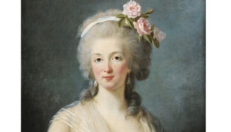 Jeanne de la Motte, Noblewoman and Con Artist 18th Century Hairstyles, Images Victoriennes, Paintings Aesthetic, Most Beautiful Words, Art Details, Rococo Style, Marie Antoinette, Rococo, A Lady