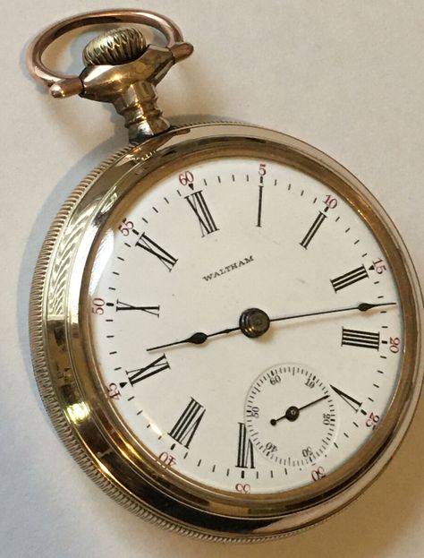 Check out this stunning Antique 1901 Waltham Massachusetts P.S. BARTLETT 18s Pocket Watch! ⌚✨ With Roman Numerals, 17 Jewels, and a luxurious design, this piece from 1900s is a true gem for collectors. #AntiqueWatch #Waltham #PocketWatch #VintageStyle #TimelessPiece 🕰️🔍 #shopvintage80 #Waltham #RomanNumerals #UnitedStates #Luxury #YellowGold #Screwback #GoldPlated #Chronograph #Hand-winding #OpenFace #GoldFilled #PocketWatch #Analog #eBayStore #eBaySeller #White #eBay #UnisexAdult https://eb... Dark Academia Accessories, Waltham Massachusetts, Home Office Furniture Design, Waltham Watch, New Technology Gadgets, Pocket Watch Antique, Antique Watches, Grandfather Clock, Luxurious Design