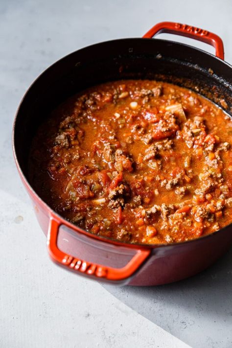 Marcela Hazan Bolognese, Bolognese Sauce Marcella Hazan, Marcella Hazan Tomato Sauce With Onion And Butter, Hans Home Cooking, Anne Burrell Bolognese, Bolognese Sauce Ina Garten, Classic Bolognese Sauce, The Best Bolognese Sauce, Bolognese Sauce Authentic Italy