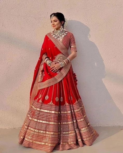 VISIT LIKE AND FOLLOW US For immediate response please call or WhatsApp us on +918099634110 Bridal lehenga.indianwedding lehenga.lehengalove.love.indianbridallehenga.indianware.saree.blouse,lehengalovers,indianbridalmakeup.bollywoodlehenga,haldi, Sangeet,haldidresses,bridalgagarhas, #lehenga #lehengalove #lehengalovers❤️❤️❤️ #lehengalovers #bridal #indianwedding #indiansaree #indianbride #indianbridalmakeup #indianbridalwear #bollywood #bigfatindianwedding #haldi #haldiceremony #usaindia... Stylish Lehenga Designs, Indian Bridal Wear Red, Reception Couple, Red Lehenga Choli, Wild Book, Indian Bridesmaid Dresses, Bridal Lehenga Designs, Latest Bridal Lehenga, Indian Bridal Photos