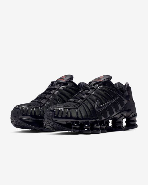 Nike Shox TL Shoes. Nike.com Shox Nike, Nike Shox Tl, Nike Shox Shoes, Orange Trainers, Sneaker Stores, Nike Shox, Life Hack, Triple Black, Best Sneakers