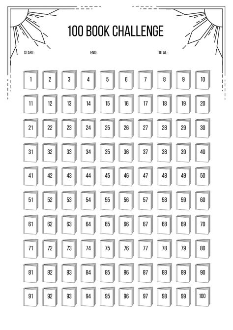 Book Reading Challenge, Reading Bookshelf, 100 Book Challenge, Reading Rewards, Reading Journal Printable, Reading Planner, Book Reading Journal, Reading Charts, Journal Challenge