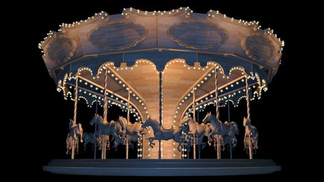 Circus Game, Carousel Theme, Circus Background, Circus Tents, Circus Aesthetic, Inner Landscape, Night Circus, Circus Art, Merry Go Round