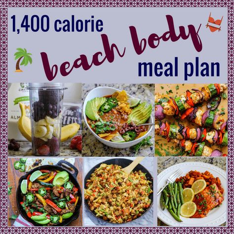 1,400 Calorie Beach Body Meal Plan & Grocery list for one week! Totally gluten-free and complete with calorie and macro information, as well as step-by-step and day-by-day instructions. 1,400 C… Beach Body Meal Plan, 1400 Calorie Diet, 1400 Calorie Meal Plan, Keto Diet Side Effects, 400 Calorie Meals, Meal Plan Grocery List, Beachbody Recipes, 21 Day Fix Meals, Low Carb Diets