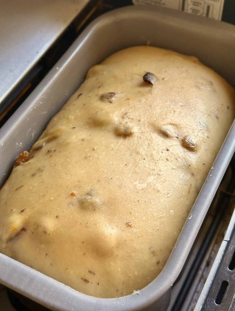 panettone dough in bread machine Dough In Bread Machine, Italian Holiday Recipes, Christmas Biscotti, Panettone Bread, Italian Panettone, Sourdough Scones, Bread Making Machine, Panettone Recipe, Italian Desserts Traditional