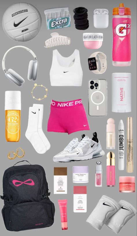 Volleyball Manager Outfits, Outfits To Wear To Volleyball Practice, Volleyball Clothes Outfits, Aesthetic Volleyball Outfits, Volly Ball Outfit, Volleyball Shuffles, Cute Volleyball Outfits For Practice, Vollyball Girls Outfit, What To Wear To Volleyball