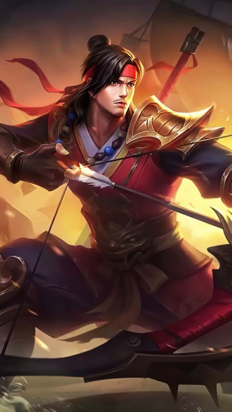 Yi Sun Shin Mobile Legends, Farming Wallpaper, Mlbb History, Yi Sun Shin, Hero Wallpapers Hd, Mlbb Hero, Mobile Legends Wallpaper, Legends Wallpaper, Karakter Disney