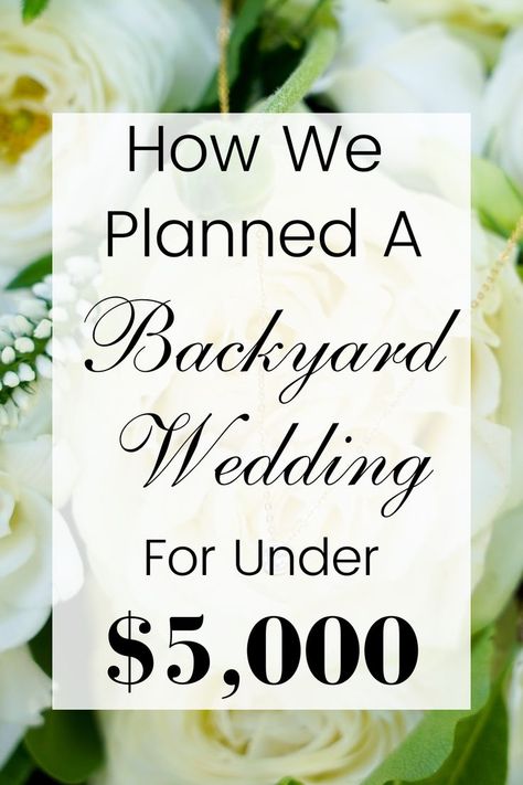 How we planned a small backyard wedding for under $5,000. Tips on how to save money and stick to a budget on your wedding day. The broke girl's journey to budgeting, money saving tips and successful side hustles to achieve financial freedom. Weddings Under 5000, Fall Backyard, Budget Planner Free, Planning A Small Wedding, Wedding Budget Planner, Small Backyard Wedding, Wedding Backyard Reception, Backyard Reception, Yard Wedding