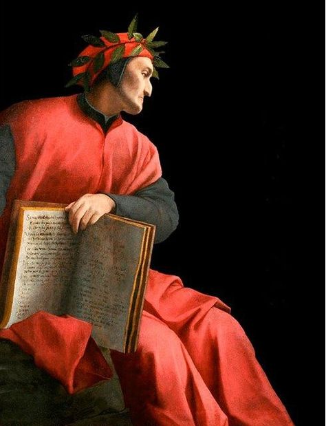 Allegorical Portrait, Divine Comedy Art, Agnolo Bronzino, Dante Inferno, The Divine Comedy, Divina Commedia, Istoria Artei, Dante's Inferno, Dantes Inferno