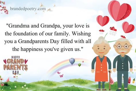 Hello friends! Are you looking for the best Grandparents Day quotes to express your love and gratitude to your grandparents on their special day? Look no further! In this article, We have gathered happy Grandparents Day quotes, wishes, and cards that you can pick to celebrate Grandparents Day in a charming way.  These quotes capture […] The post Happy Grandparents Day Quotes To Make Your Grandparents Smile f... Grand Parents Day Quotes, Grand Parents Quotes, Happy Grandparents Day Cards, Happy Grandparents Day Quotes, Grandparents Day Quotes, Parents Day Quotes, Grand Parents Day, Grandparents Day Cards, Grandparents Day Crafts