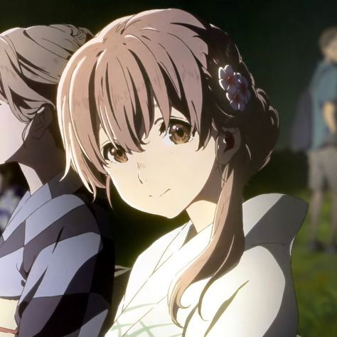 A Silent Voice Pfp, Shoko Nishimiya, The Silent Voice, A Silence Voice, A Silent Voice Manga, Silence Voice, Shouko Nishimiya, Chat With Friends, A Silent Voice