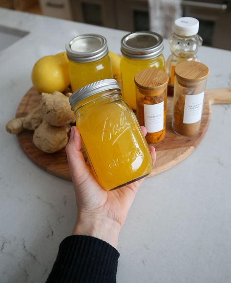 Natural Lemon Ginger Cold Remedy Tea - SBK Living Cold Remedy Tea, Cough And Cold Remedies, Homemade Ginger Tea, Tea For Cough, Fire Cider Recipe, Lemon Ginger Tea, Ginger Lemon Tea, Ways To Love Yourself, Tea For Colds