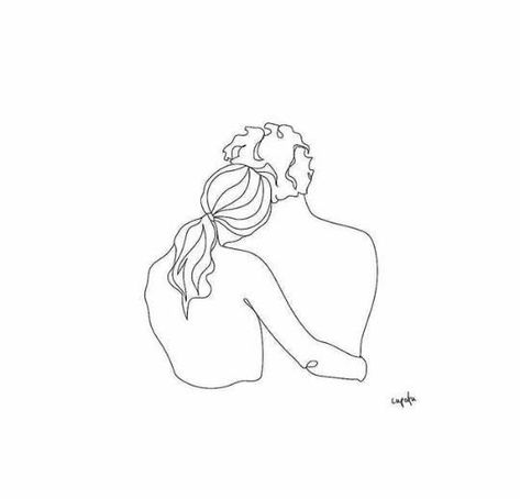 Couple Outline Art, Line Drawing Couple, Couple Line Art, Romantic Drawing, Zestaw Ikon, Image Couple, Illustration Wedding, Bff Drawings, Digital Embroidery Patterns