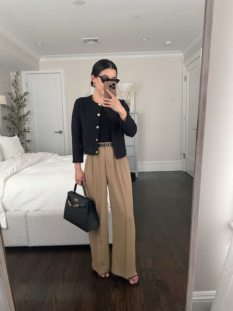 Best affordable petite trouser pants + Amazon bodysuit Networking Event Outfit, Petite Work Outfits, Corporate Attire Women, Event Outfit Ideas, Classy Business Outfits, Business Professional Outfits, Smart Casual Work Outfit, Casual Work Outfits Women, Chic Business Casual