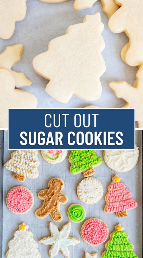 Cut Out Sugar Cookies Easy Roll And Cut Sugar Cookies, Gf Cut Out Sugar Cookies, Almond Shortbread Cutout Cookies, How To Make Christmas Sugar Cookies, Best Christmas Cut Out Cookies Recipes, Sugar Cookies Without Almond Extract, Lilaloa Sugar Cookie Recipe 2.0, Sugar Cookies For Decorating Recipe, Easy Cutout Sugar Cookies Dough Recipe