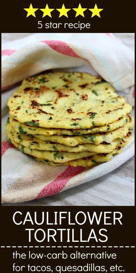 Recipe For Cauliflower, Cauliflower Tortillas, Tortillas Recipe, Taco Filling, Taco Fillings, Paleo Recipe, God Mat, Cauliflower Recipes, 21 Day Fix