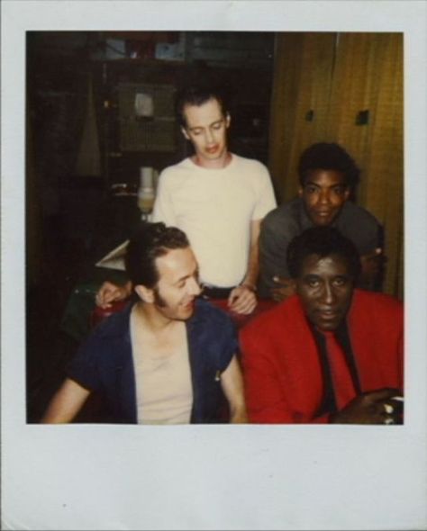 Some Amazing Polaroid Snaps Taken During the Filming of ‘Mystery Train’ (1989) ~ Vintage Everyday Paul Simonon, Jim Jarmusch, Polaroid Snap, Mystery Train, Mick Jones, Japanese Couple, British Punk, Joe Strummer, Steve Buscemi