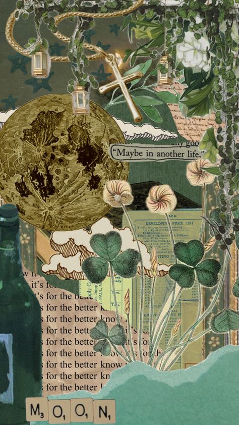 #nature #clover #green #vintage #vibes #books #wallpaper #art #quotes #moon #moonaesthetic #aesthetic Clover Aesthetic Wallpaper, Clover Wallpaper Aesthetic, Clover Aesthetic, Books Wallpaper, Vintage Clover, Clover Green, Wallpaper Art, Green Vintage, New Theme