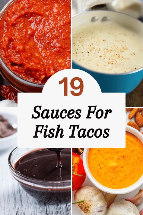 19 Must-Have Sauces for Fish Tacos to Make Your Meals Pop – Happy Muncher Best Sauce For Fish Tacos, Fish Taco Cream Sauce, Fish Tacos Recipe Sauce, Best Fish Taco Sauce Recipe, Sauce For Fish Tacos Easy, Fish Tacos Sauce, Fish Taco Sauce Recipe, Sauce For Fish Tacos, Taco Sauces