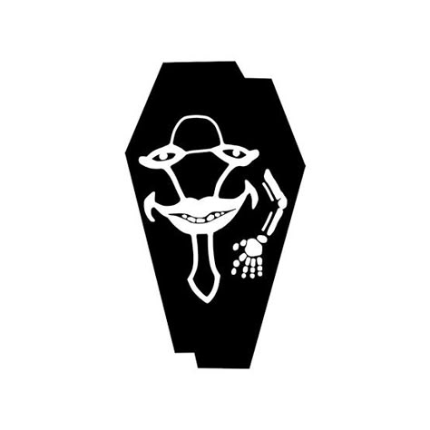 Laughing Coffin, Goth Tattoo Ideas, Coffin Tattoo, Abandoned Detroit, Tattoo Cartoon, Anime Logo, Beauty Is Pain, Nerd Tattoo, Goth Tattoo