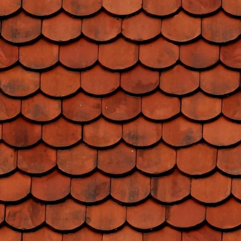 Roof tiles - Openclipart Scale Tile, Brick Roof, Clay Roof Tiles, Clay Roofs, Terracotta Roof, Doll House Wallpaper, Tile Roof, Texture Drawing, Tile Texture