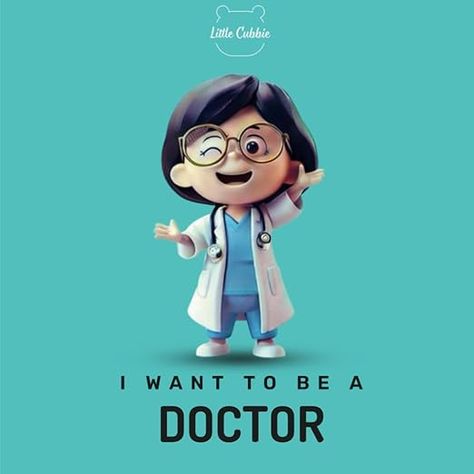 I Want to Be a Doctor: Cubbie, Little: 9798322089599: Amazon.com: Books I Want To Be A Doctor, Doctor Cartoon, To Be A Doctor, Be A Doctor, Books For Kids, A Doctor, I Want To Be, I Want, For Kids