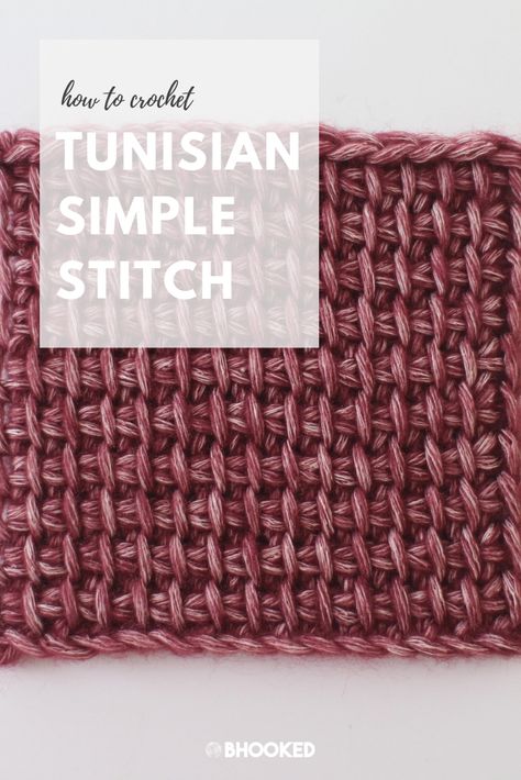 Sewing Crafts For Beginners, Knitting Beginners, Leg Warmers Crochet Pattern, Loom Knitting For Beginners, Tunisian Stitches, Tunisian Crochet Blanket, Tunisian Simple Stitch, Crafts For Beginners, Stitches Knitting