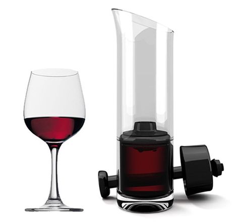 This innovative and quite convenient wine preserving decanter keeps your excess wine fresh for weeks in a lead-free crystal vessel that uses a patented airtight sealing mechanism to prevent oxygen from spoiling the wine. Types Of Red, Home Must Haves, Wine Preserver, Crystal Decanter, Decanters, Home Bar, White Wine, Red Wine, Alcoholic Drinks