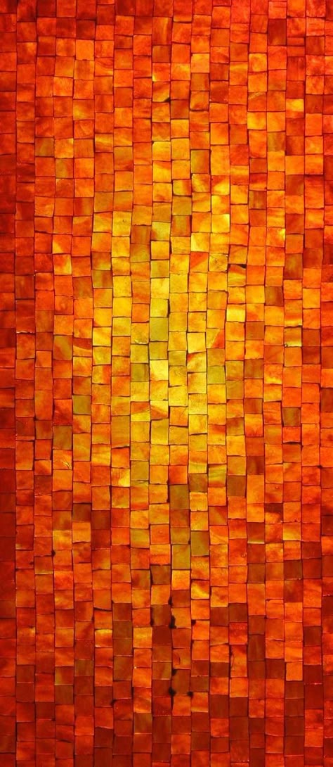 coffee and cigarettes - chasingrainbowsforever: Mosaic Tiles in Yellows... Body Essence, The Color Orange, Rainbow Connection, Jaune Orange, Ipad Wallpapers, Color Board, Orange You Glad, Orange Aesthetic, Color Palate