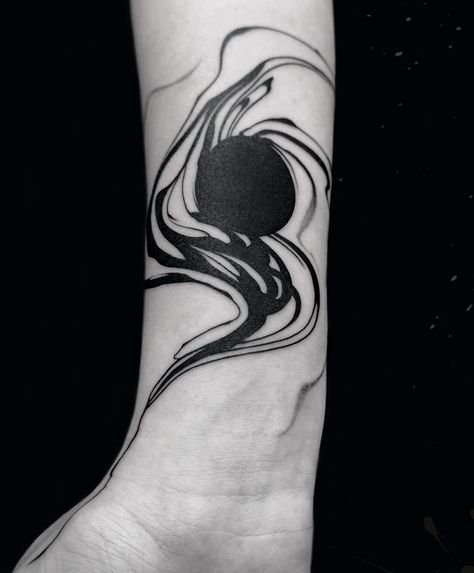 Tattoo uploaded by @specimen | Abstract tattoo by Specimen #Specimen #abstract #blackwork #illustrative #linework #brushwork #brushstroke #painterly | 1513068 | Tattoodo Jagua Henna, Abstract Tattoo Designs, Blackout Tattoo, Tattoo Portfolio, Cover Up Tattoo, Up Tattoos, White Tattoo, Abstract Tattoo, Cover Up Tattoos