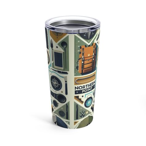 Excited to share the latest addition to my #etsy shop: Northern Wilderness Adventure Tumbler: Hiking & Camping Design https://etsy.me/44hDmsG #wilderness #adventure #tumbler #hike #camp #outdoor #explore #nature #mug Camping Design, Nature Mug, April 27, Explore Nature, Tumbler, Hiking, Camping, Mug, Etsy Shop