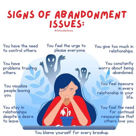 Signs You Have Abandonment Issues, Signs Of Abandonment, Signs Of Attachment Issues, What Is Self Abandonment, Dealing With Abandonment Issues, Abandonment Issues Funny, Heal Abandonment Issues, Self Abandon, Abandonment Issues Quotes Relationships