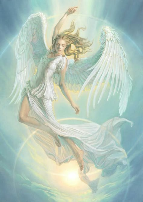 Drill Girl, Fantasy Angel, Girl Elf, Angel Images, Angelic Realm, Ange Demon, Angels Among Us, Angel Painting, White Wings