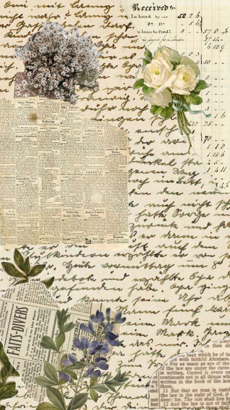 🪻🤎📰 Brown Newspaper, Decoupage Paper Printable, Vintage Paper Printable, Dark Academia Wallpaper, Handmade Journals Diy, Papel Vintage, Old Paper Background, Beautiful Wallpapers For Iphone, Book Cover Template