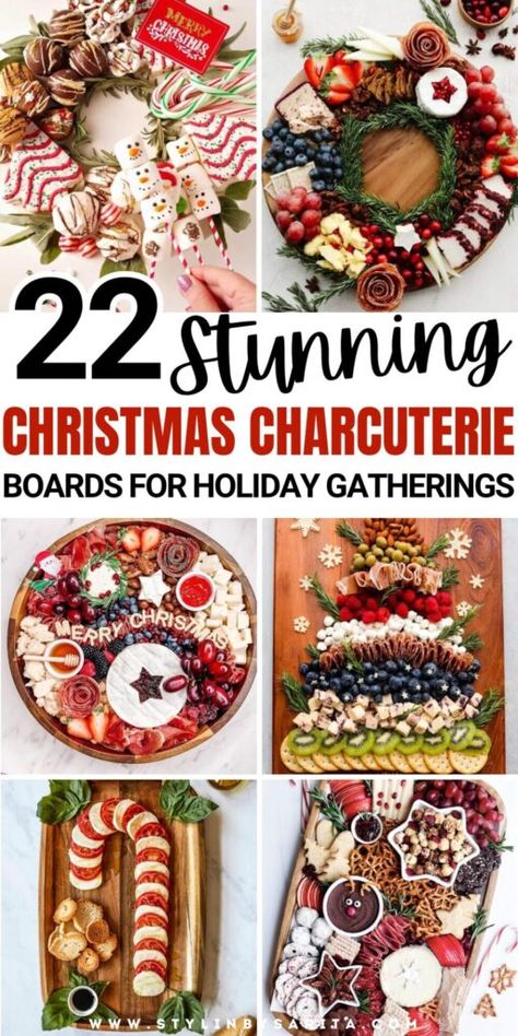 22 SIMPLE AND FESTIVE CHRISTMAS CHARCUTERIE BOARD IDEAS Charturie Boards Christmas Eve, Cabin Charcuterie Board, Christmas Chauterrie Board, Fruit Christmas Platter, Hot Charcuterie Board Ideas, Winter Fruit Charcuterie Board, Easy Charcuterie Board Christmas, Easy Christmas Charcuterie Board Ideas, Charcuterie Board Themes Christmas