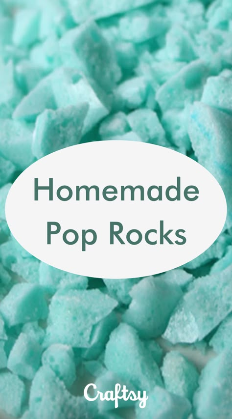 Pop Rock Candy Recipe, Rock Candy Suckers, Diy Pop Rocks Candy, Diy Pop Rocks, Homemade Pop Rocks Candy Recipes, Pop Rock Desserts, Pop Rocks Recipe, Pop Rock Recipes, Rock Candy Recipe Easy Fast