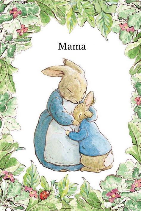 متحف فني, Beatrix Potter Illustrations, Beatrice Potter, رسم كاريكاتير, Peter Rabbit And Friends, Zestaw Ikon, Mother Card, 귀여운 음식 그림, 동화 삽화