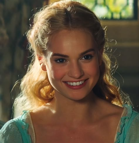 Cinderella Icon, Cinderella Movie 2015, Cinderella Live Action, Cinderella Aesthetic, Cinderella Hair, Cinderella Movie, Cinderella 2015, Jem And The Holograms, Disney Live