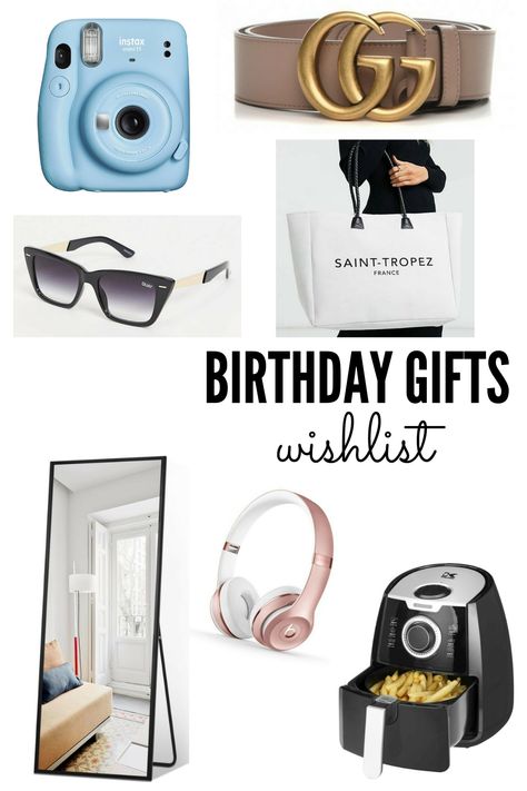 The best of birthday gift wishlist ideas for her! My birthday wishlist ideas 2021. Each year I write my birthday wishlist for a few reasons. Firstly, for you to get gift ideas for yourself or others. Secondly, it helps me to organize my wishes and ideas, and I love to look back the next year to see what I have gotten out of the list and whatnot. Last but not least, I have noticed that people love to read birthday wishlist ideas for some reason. #birthdaygifts #birthdaygiftsforwomen Birthday Present For Myself Gift Ideas, Affordable Trendy Birthday Gift Necklaces, What To Get A Swiftie For Birthday, Birthday Gifts For Girlfriend 2022, Birthday Gifts For A Swiftie, Gift Wishlist Ideas, Birthday Wish List Ideas, Birthday Gift Wishlist, Birthday Wishlist Ideas