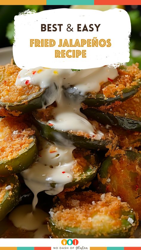 Fried Jalapeños, Philippine Recipes, Fried Jalapenos, Dips Party, Jalapeño Peppers, No Cook Appetizers, Deep Fried Food, Creative Snacks, Dips And Appetizers