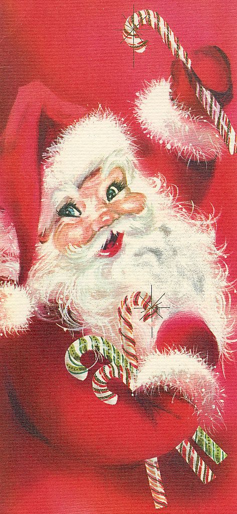 Mcm Christmas, Santa Faces, Old Time Christmas, Santa Klaus, Baby Reindeer, Christmas Santas, Winter Clipart, Vintage Christmas Card, Vintage Christmas Images