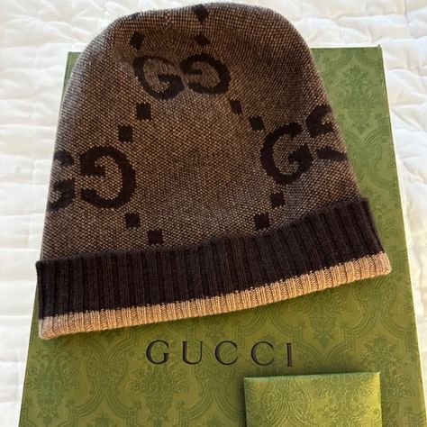 Cashmere Gucci winter hat Gucci Winter, Winter Cap, Gucci Accessories, Hat Shop, Winter Hat, Other Colors, Winter Hats, Cashmere, Gucci