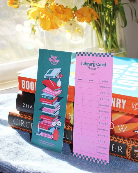 'Library Card' Personal Book Reading Tracker Bookmark – ban.do A Book A Month, Book Reading Tracker, Studio Library, To Be Read, Book Bar, Cocktail Book, The Book Club, Etsy Ideas, Reading Tracker