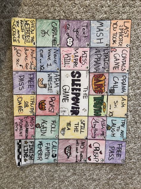 To Do At Sleepovers, Fun Sleepover Activities, Teen Sleepover Ideas, Sleep Over Ideas, Sleepover Party Games, Fun Sleepover Games, Sleepover Stuff, Birthday Sleepover Ideas, Teen Sleepover