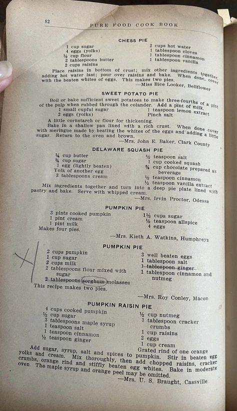 Vintage Recipes 1700s-1990s | Facebook 90s Food Recipes, Vintage Recipes 1800s Southern, Old Fashion Food Recipes, 1700s Recipes, Old Grandma Recipes, 1800s Food, Vintage Recipes 1800s, Old Fashion Recipe, Handwritten Cookbook