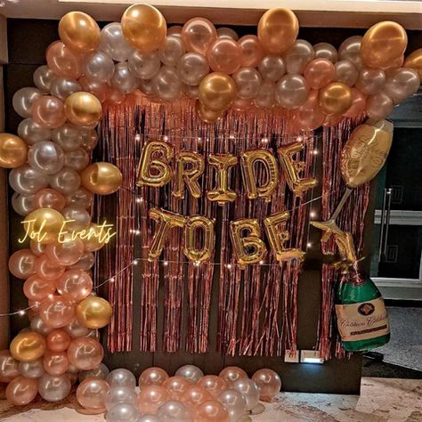 What is Bridal Shower? Bride to Be Decoration | Bachelorette Party – jolevents Decoration At Home For Birthday, Bachelorette Party Images, Bride To Be Decoration Ideas, Balloon Decoration At Home, Bachelor Decor, Bride To Be Decorations, Bachelor Party Decorations, Bridal Backdrops, Bride To Be Balloons